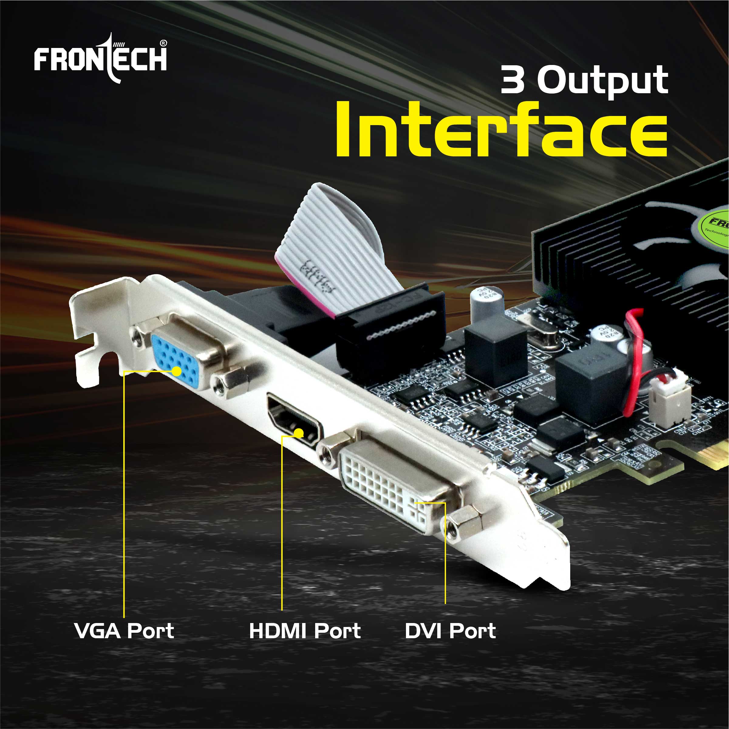 Frontech GT 740 Graphics Card with 4 GB DDR3 (GRP-0005) Frontech GT 740 Graphics Card with 4 GB DDR3 (GRP-0005)